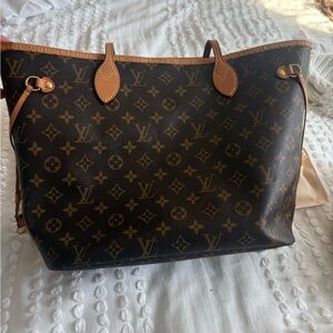 Louis Vuitton Dark Brown Monogram Tote
